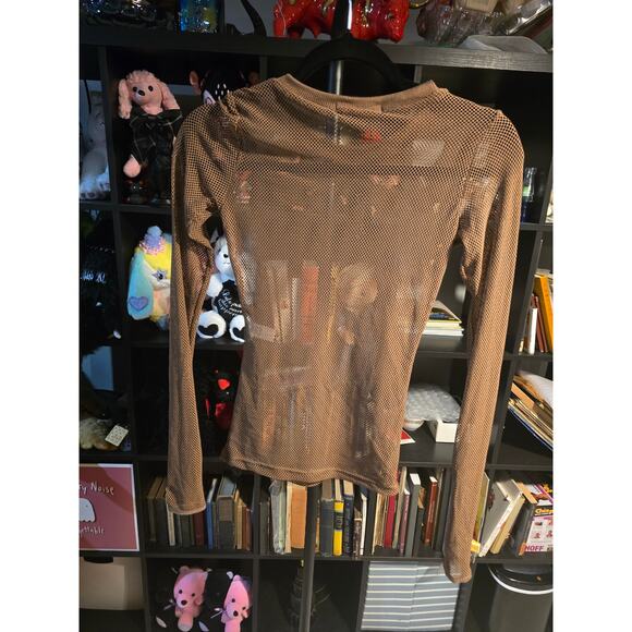 Current Mood See Thru Me Fishnet Top - Picture 2 of 2